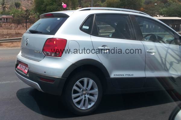 VW CrossPolo spied in India